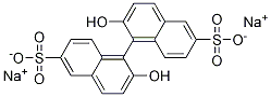 2,2'-Dihydroxy-[1,1'-binaphthalene]-6,6'-disulfonic Acid SodiuM Salt Structure