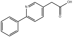 2-(6-phenylpyridin-3-yl)acetic acid Structure