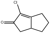2(1H)-Pentalenone,  3-chloro-4,5,6,6a-tetrahydro-|