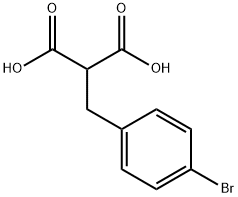 2-(4-BROMO-BENZYL)-MALONIC ACID Struktur