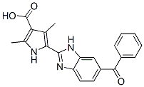 920286-51-7 1H-Pyrrole-3-carboxylic  acid,  5-(6-benzoyl-1H-benzimidazol-2-yl)-2,4-dimethyl-