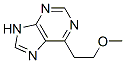 9H-Purine,  6-(2-methoxyethyl)- Structure