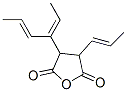 дигидро-3-(трипропенил)фуран-2,5-дион структура