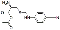 acetyl-S-(4-cyanoanilinomethyl)cysteine|