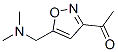 Ethanone, 1-[5-[(dimethylamino)methyl]-3-isoxazolyl]- (9CI) Structure