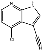 4-Chloro-1H-pyrrolo[2,3-b]pyridine-3-carbonitrile|4-氯-1H-吡咯并[2,3-B]吡啶-3-腈