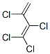 1,1,2,3-TETRACHLORO-1,3-BUTADIENE, 921-09-5, 结构式