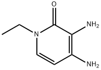 2(1H)-Pyridinone,  3,4-diamino-1-ethyl- 化学構造式