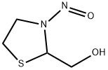 N-NITROSO-2-(HYDROXYMETHYL)THIAZOLIDINE Structure