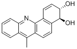 7-methylbenz(c)acridine-3,4-dihydrodiol,92145-26-1,结构式