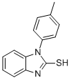 1-P-TOLYL-1H-BENZOIMIDAZOLE-2-THIOL 化学構造式