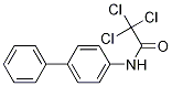 AcetaMide, N-[1,1'-biphenyl]-4-yl-2,2,2-trichloro- Structure