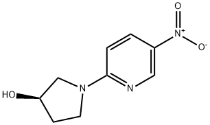 (3R)-1-(5-nitropyridin-2-yl)pyrrolidin-3-ol,921592-85-0,结构式