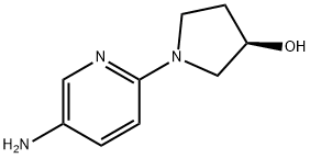 1-(5-AMINO-2-PYRIDINYL)-3-(R)-PYRROLIDINOL 结构式