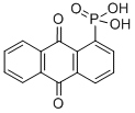 (9,10-DIOXO-9,10-DIHYDROANTHRACEN-1-YL)PHOSPHONIC ACID Struktur