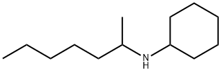 N-(庚烷-2-基)环己胺, 92162-22-6, 结构式