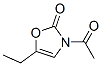 2(3H)-Oxazolone, 3-acetyl-5-ethyl- (9CI),92174-74-8,结构式