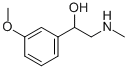 1-(3-METHOXY-PHENYL)-2-METHYLAMINO-ETHANOL Structure