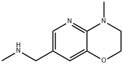 7-[(Methylamino)methyl]-4-methyl-3,4-dihydro-2H-pyrido[3,2-b][1,4]oxazine|7-[(Methylamino)methyl]-4-methyl-3,4-dihydro-2H-pyrido[3,2-b][1,4]oxazine