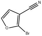 2-Bromofuran-3-carbonitrile Struktur