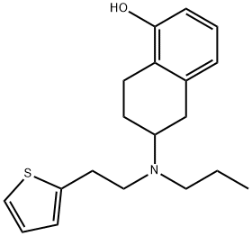 1-Naphthalenol, 5,6,7,8-tetrahydro-6-[propyl[2-(2-thienyl)ethyl]amino]-|5,6,7,8-四氢-6- [丙基[2-（2-噻吩基）乙基]氨基]-1-萘酚