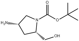 (2S,4S)-1-BOC-2-HYDROXYMETHYL-4-AMINO PYRROLIDINE-HCL|(2S,4S)-4-氨基-2-(羟甲基)-1-吡咯烷羧酸叔丁酯
