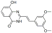 4(3H)-Quinazolinone,  2-[(1E)-2-(3,5-dimethoxyphenyl)ethenyl]-8-hydroxy-|