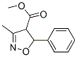 4-Isoxazolecarboxylicacid,4,5-dihydro-3-methyl-5-phenyl-,methylester(9CI),92234-46-3,结构式