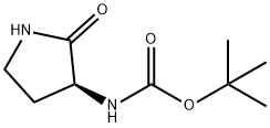 (S)-叔丁氧羰基-3-氨基-2-吡咯烷酮,92235-34-2,结构式