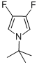 1H-Pyrrole,1-(1,1-dimethylethyl)-3,4-difluoro-(9CI) Structure