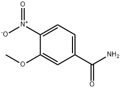 3-METHOXY-4-NITROBENZAMIDE, 92241-87-7, 结构式