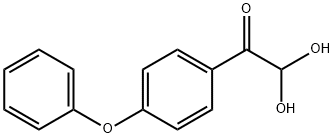 4-PHENOXYPHENYLGLYOXAL HYDRATE Structure
