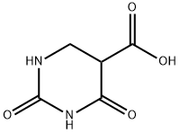 2,4-二氧代六氢嘧啶-5-甲酸 结构式