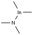 (dimethylamino)dimethylindium Struktur