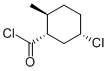 Cyclohexanecarbonyl chloride, 5-chloro-2-methyl-, (1alpha,2beta,5alpha)- (9CI) 化学構造式