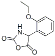 2,5-Oxazolidinedione,  4-(o-ethoxyphenyl)-  (7CI) 化学構造式