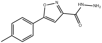 5-对甲苯异恶唑-3-酰肼,92289-74-2,结构式