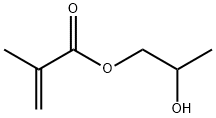 甲基丙烯酸2-羟基丙酯, 923-26-2, 结构式