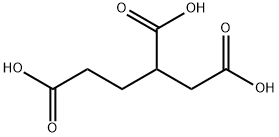 3-カルボキシアジピン酸 化学構造式