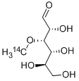 3-O-(14C-METHYL)-D-GLUCOSE Structure