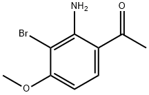 1-(2-氨基-3-溴-4-甲氧基苯基)乙酮,923289-30-9,结构式