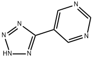 Pyrimidine, 5-tetrazol-5-yl- (7CI) Structure