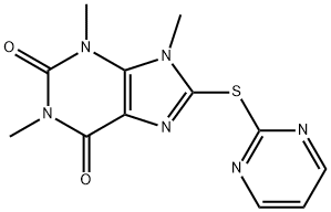 923557-88-4 1H-Purine-2,6-dione,  3,9-dihydro-1,3,9-trimethyl-8-(2-pyrimidinylthio)-