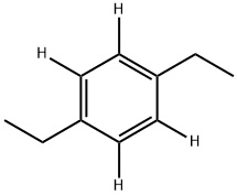 1,4-Diethylbenzene--d4 Struktur