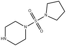 1-(1-pyrrolidinylsulfonyl)piperazine(SALTDATA: FREE) Struktur