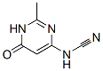 Cyanamide, (1,6-dihydro-2-methyl-6-oxo-4-pyrimidinyl)- (9CI) 结构式