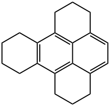 1,2,3,6,7,8,9,10,11,12-デカヒドロベンゾ[e]ピレン 化学構造式