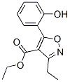 4-Isoxazolecarboxylicacid,3-ethyl-5-(2-hydroxyphenyl)-,ethylester(9CI)|