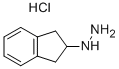 1-(2,3-dihydro-1H-inden-2-yl)hydrazine hydrochloride 化学構造式