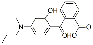2-[4-(N-Methyl-N-propylamino)salicyloyl]benzoic acid Structure